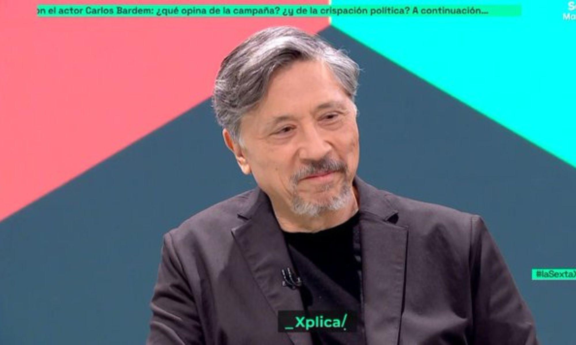 Carlos Bardem a 'laSexta Xplica'. Atresmedia